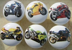 Cabinet Knobs pulls 6 Motorcycles