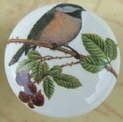 Cabinet knobs Chickadee