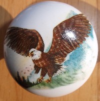 Cabinet knob Soaring Eagle