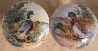 CERAMIC CABINET KNOB DUCKS