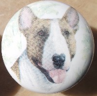 cabinet knob american bull terrier