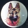 ceramic cabinet knob german shepherd dog