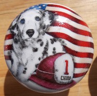 cabinet knob dalmation