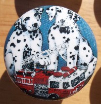 cabinet knob dalmation