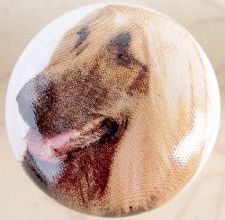 ceramic cabinet knob Saluki