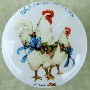 CERAMIC CABINET KNOB  rooster