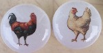 CERAMIC CABINET KNOB  rooster hen