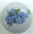 Cabinet Knob Forget me nots FLOWER