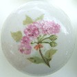 Cabinet Knob Pink Flowers pulls flower