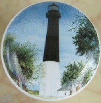 Cabinet Knob Lighthouse tybee island georgia