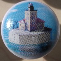 Lighthouse Cabinet Knob Port Austin MI