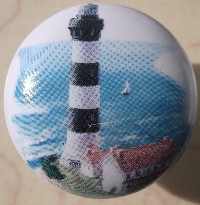Lighthouse Cabinet Knob Bodie Island NC