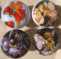 Cabinet knobs w/ Fairies