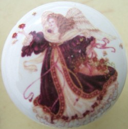 Cabinet knob w/ Fairy Godmother