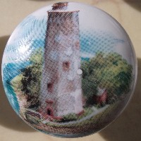 Lighthouse Cabinet Knob Bald Head NC