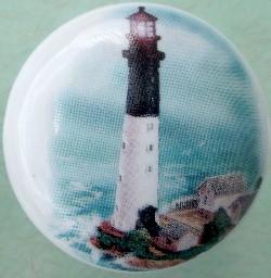 Cabinet Knob Lighthouse Huntington isle south carolina