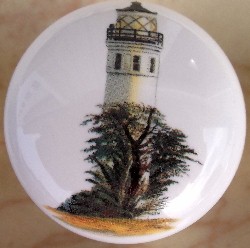 Lighthouse Cabinet Knob Pt Vincente<font color="#FF0033"> </font>