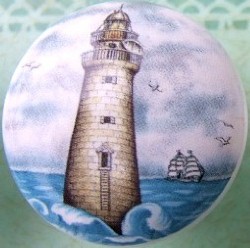 Cabinet Knob Lighthouse 