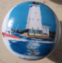 Lighthouse Cabinet Knob Luddington MI 