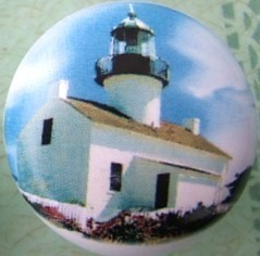 Cabinet Knob Lighthouse Pt Loma California