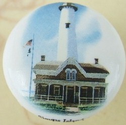 Cabinet Knob Lighthouse simmons island georgia