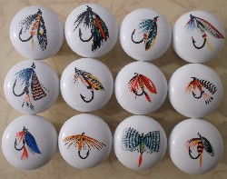 Cabinet knobs Fly Fishing