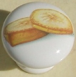 Cabinet knobs Banana Slice