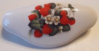 Cabinet knob pull Strawberries Strawberry
