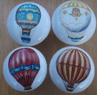 Cabinet Knobs Hot Air Balloons