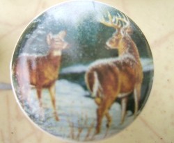 Cabinet knob Wildlife Deer